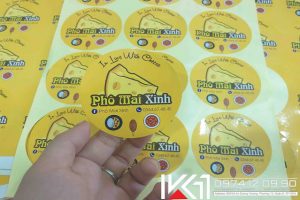 in sticker theo yêu cầu
