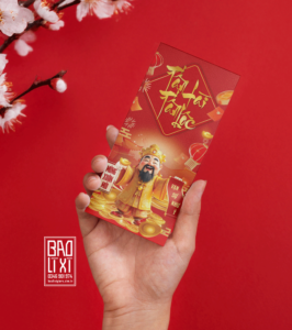 In bao lì xì theo yêu cầu giá rẻ, miễn phí thiết kế