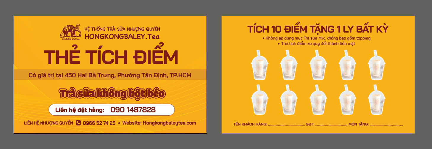 In thẻ tích điểm - In phiếu tích điểm theo yêu cầu giá rẻ