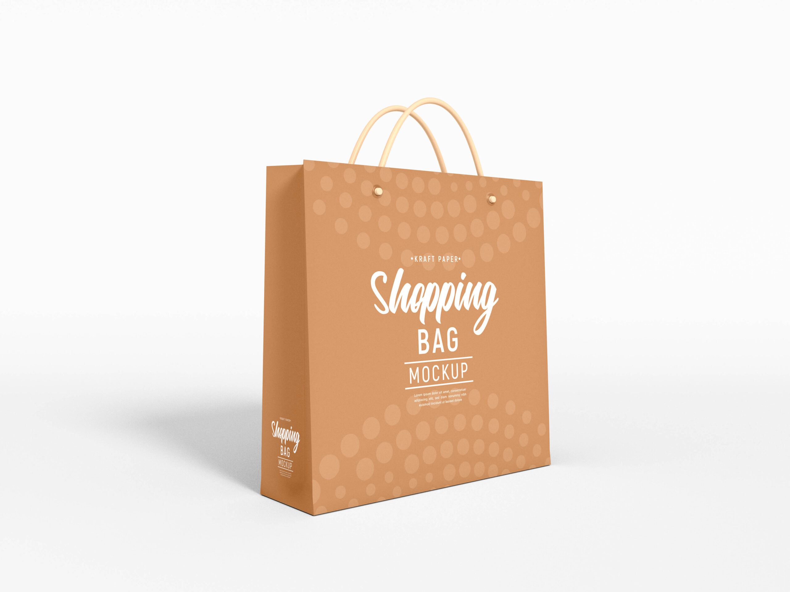 Paper Bag Mockup đẹp dành cho Designer | Mockup túi giấy PSD