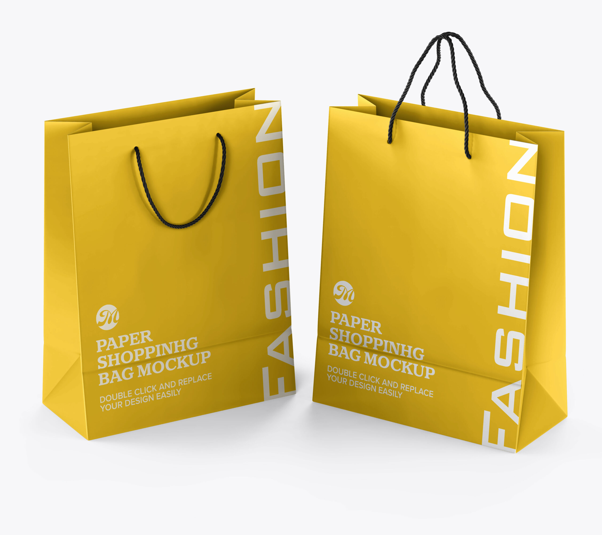 Paper Bag Mockup đẹp dành cho Designer | Mockup túi giấy PSD